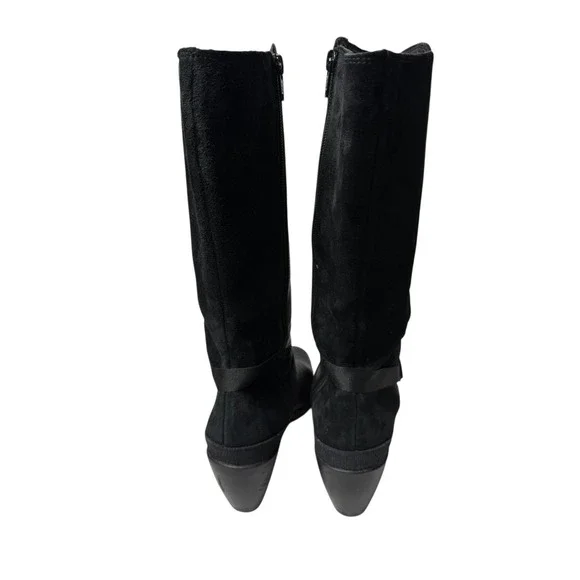 Merrell Black Leather Suede Boots - Picture 4 of 9